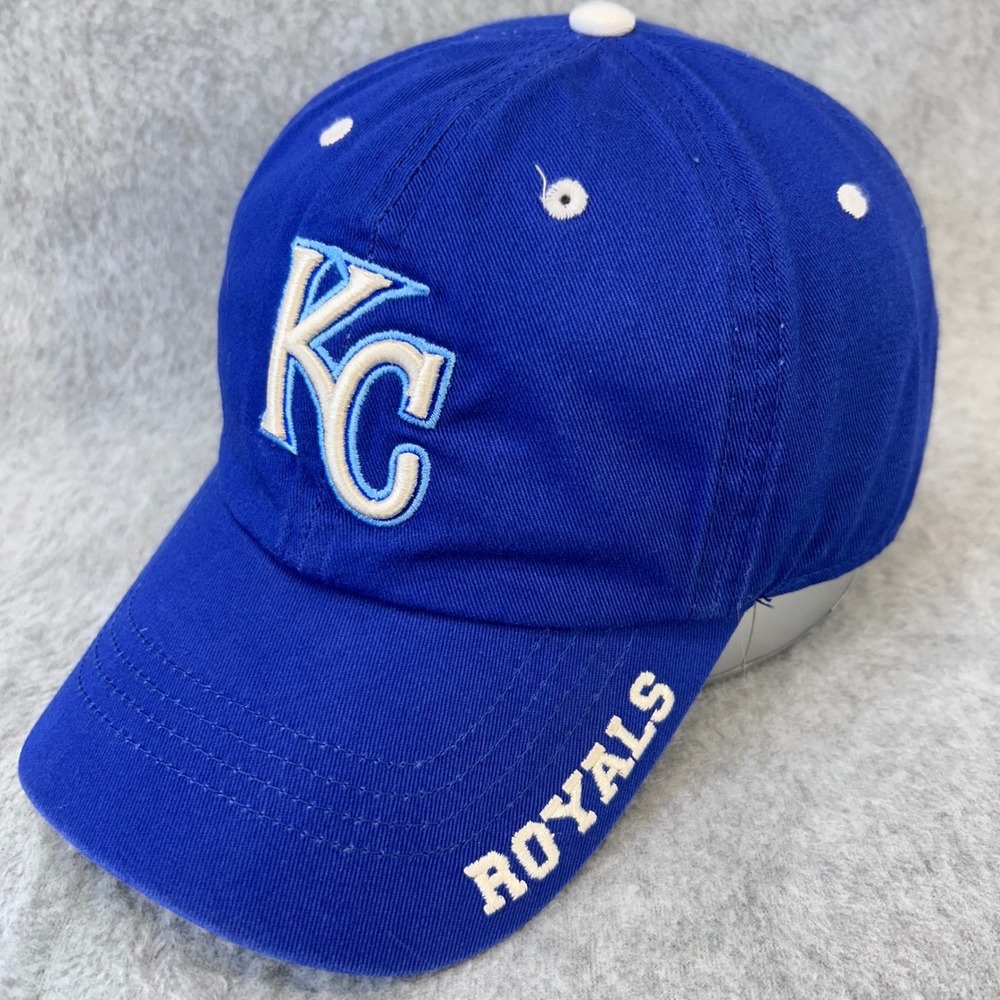 KC Logo Kids Blue Fan Favorite Kansas City Royals Baseball Hat Adjustable OS